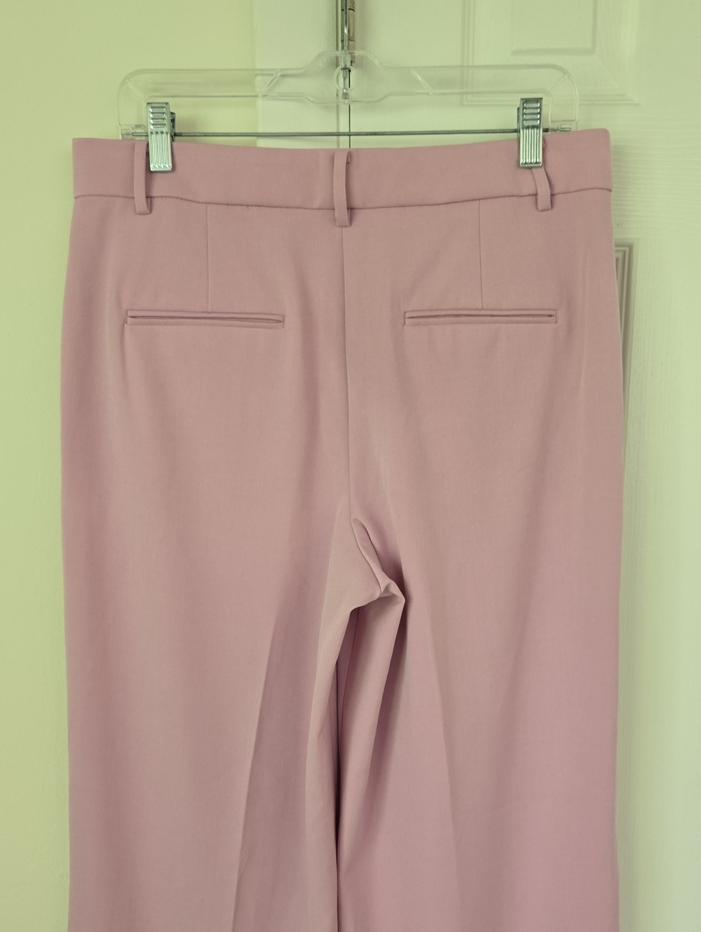 Ann Taylor The Perfect Wide-Leg Pant Trousers Pink Women Size 10 - Picture 7 of 12